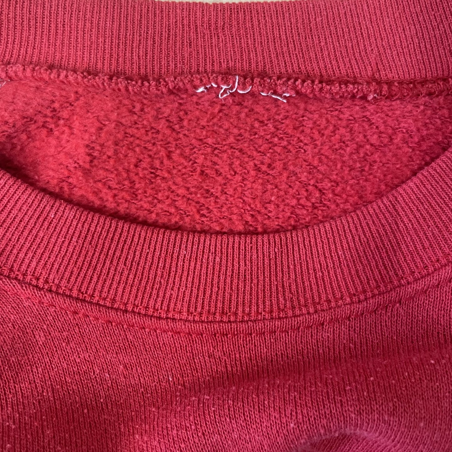 90s ビンテージ OHIOSTATE カレッジ スウェット トレーナー 赤 ラグラン vintage USA製 MENS 希少 秋 冬 古着 XLサイズ