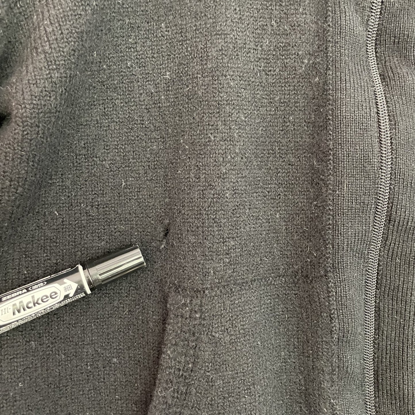 00s NAUTICA ノーティカ 古着 vintage ビンテージ ウール ブラック ダブルジップ ドライバーズニット