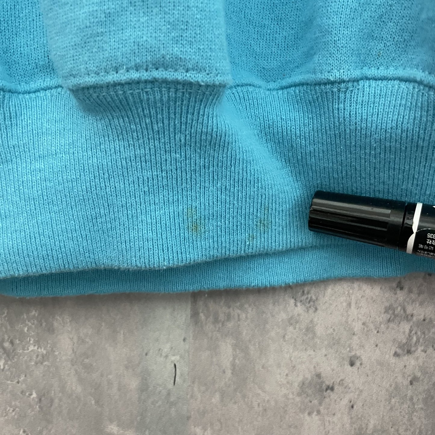 90s vintage 古着 ビンテージ ヘインズ Hanes スウェット トレーナー 刺繍 襟付き USA製