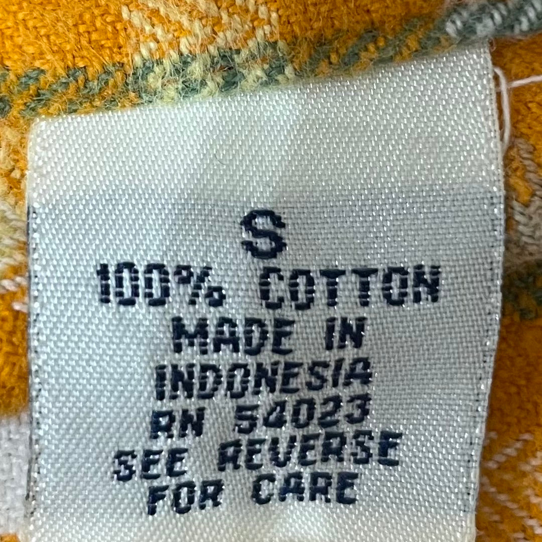 90s vintage GAP ギャップ 古着 ビンテージ OLD オールド ネルシャツ 長袖 ボタンシャツ チェックシャツ