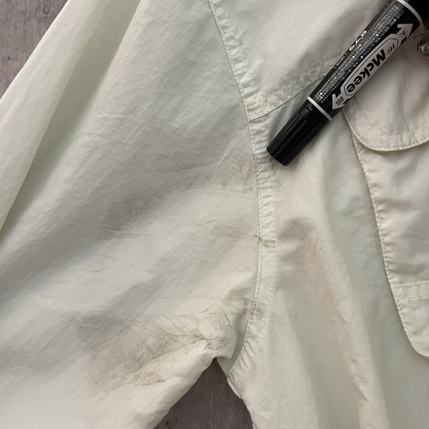 00s BiminiBay vintage 古着 ビンテージ フィッシングシャツ ホワイト XLサイズ