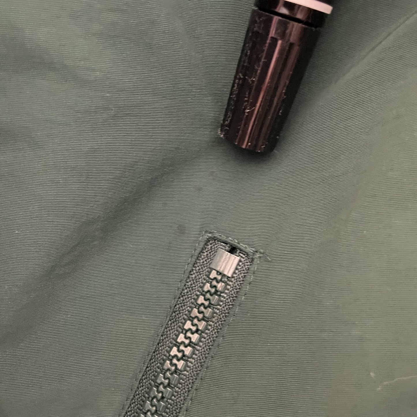 90s vintage 古着 ビンテージ ランズエンド LANDS'END ナイロンジャケット カジュアル フリース ワンポイント