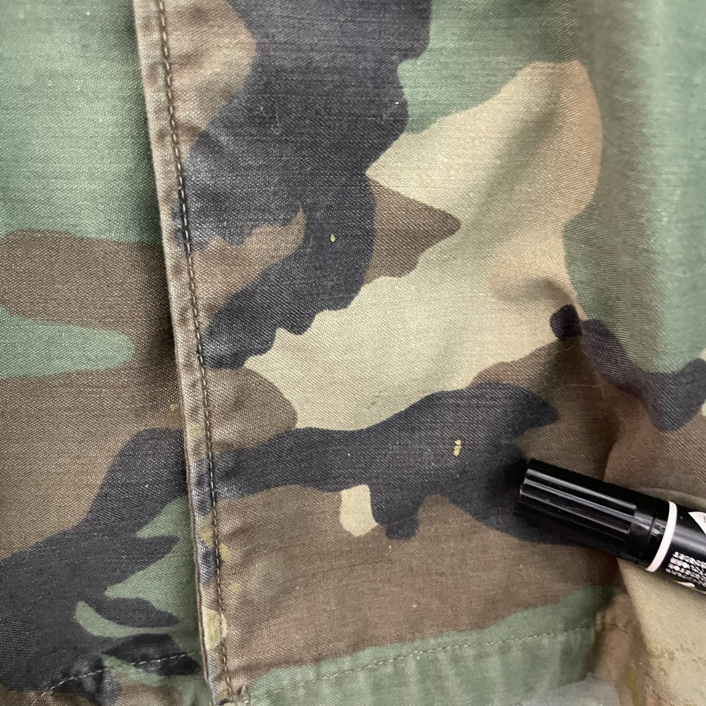 00s vintage ビンテージ 古着 M-65 フィールドジャケット 4th モデル ミリタリー military ジップアップ カモ柄 USA