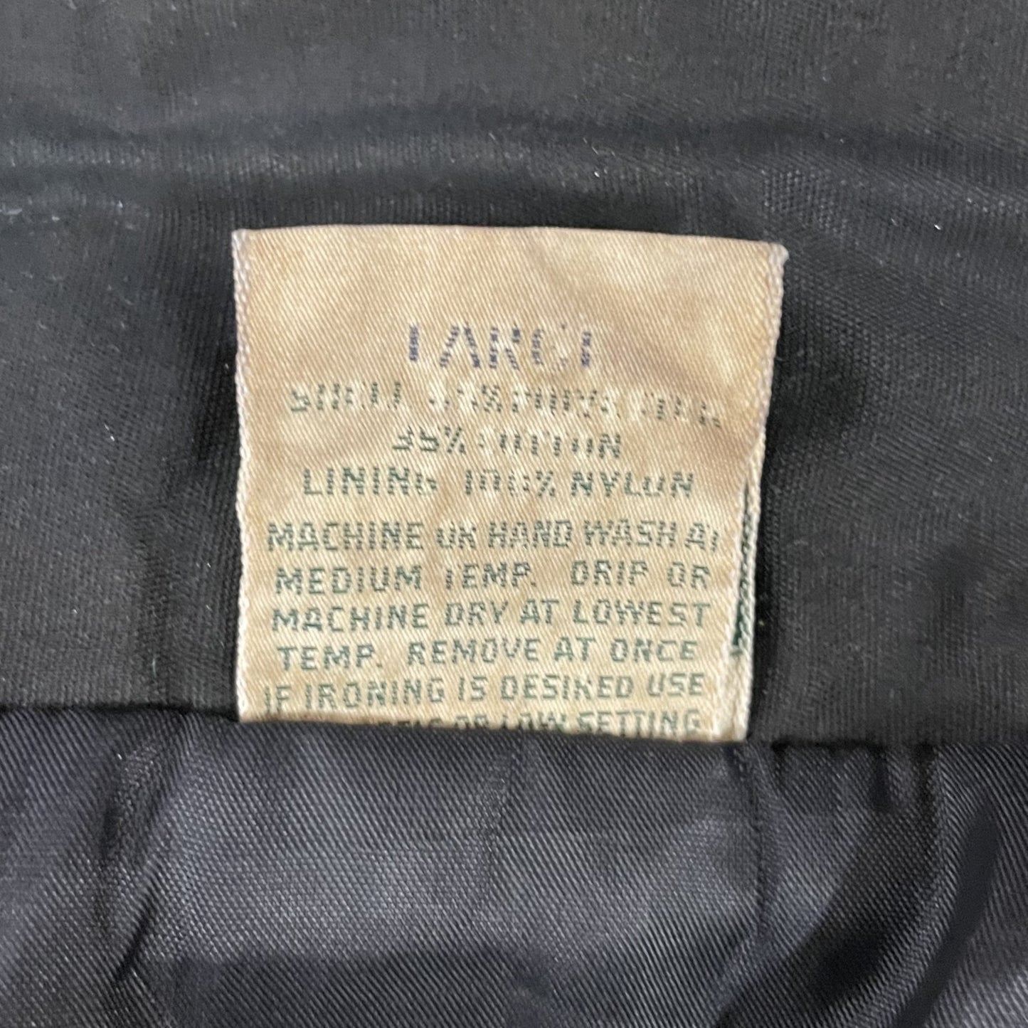 90s vintage 古着 ビンテージ ワークジャケット ARAMARK 企業ロゴ フルジップ 裏キルティング オーバーサイズ