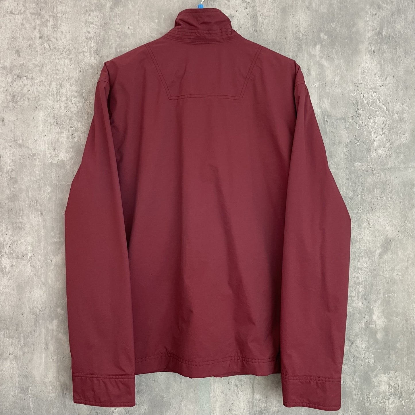 00s vintage 古着 ビンテージ ティンバーランド アウトドア ナイロンジャケット レッド オールド フルジップ XLサイズ Timberland