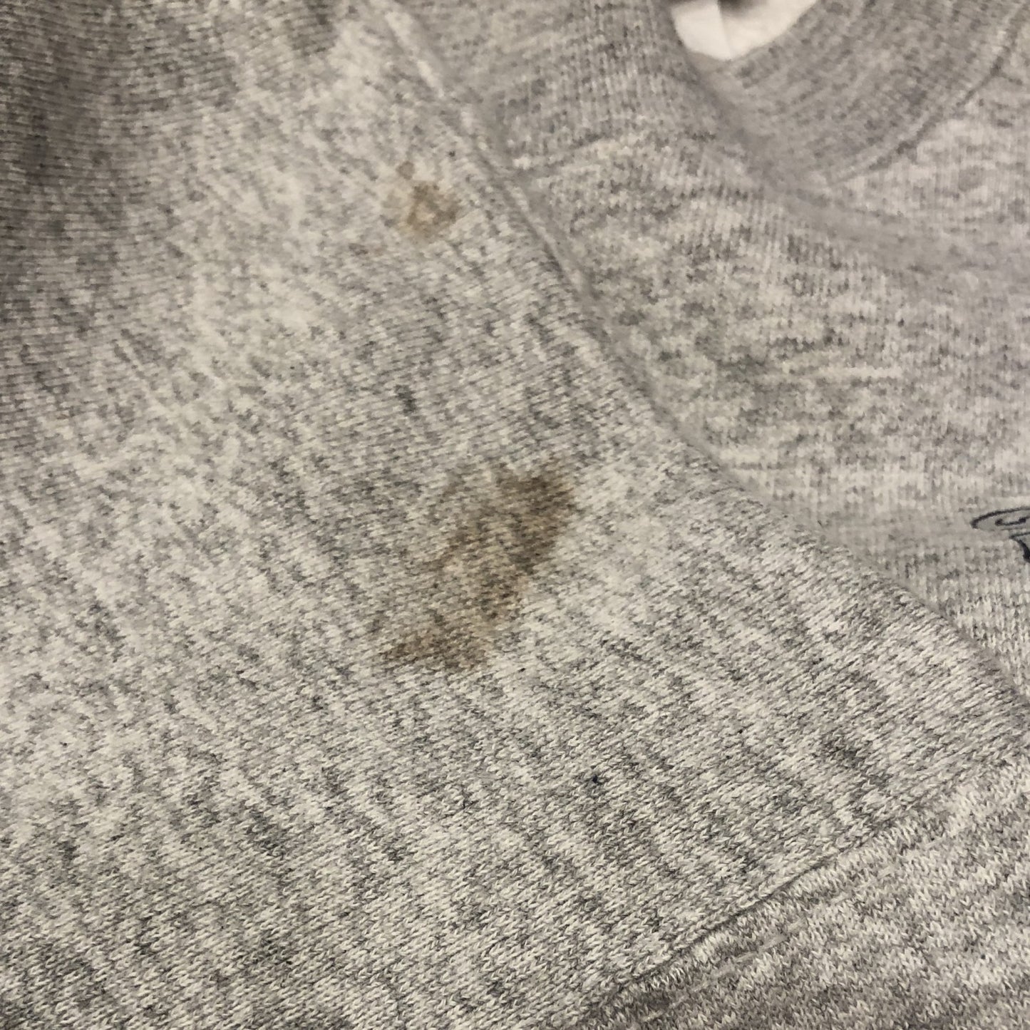 00s Hanes ULTIMATE COTTON バックプリント 短丈スウェット