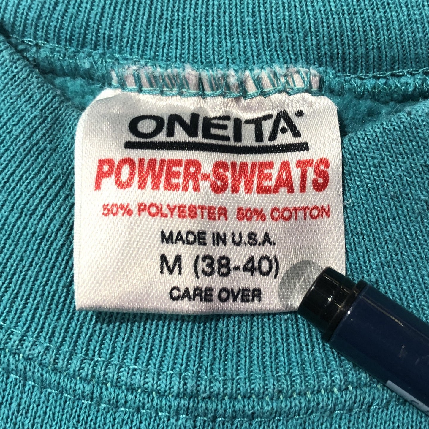 90s ONEITA USA製 胸ワンポイント刺繍 スウェット naturally women