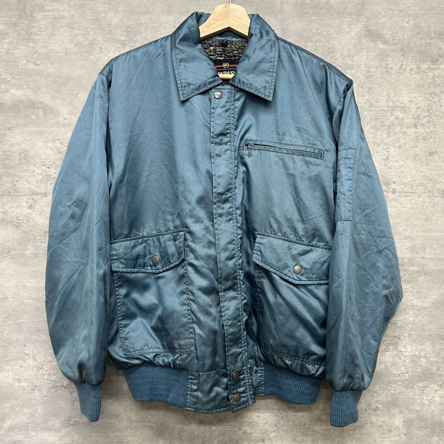 古着 vintage ビンテージ アグレス ナイロンジャケット テック 裏起毛 AGGRESS