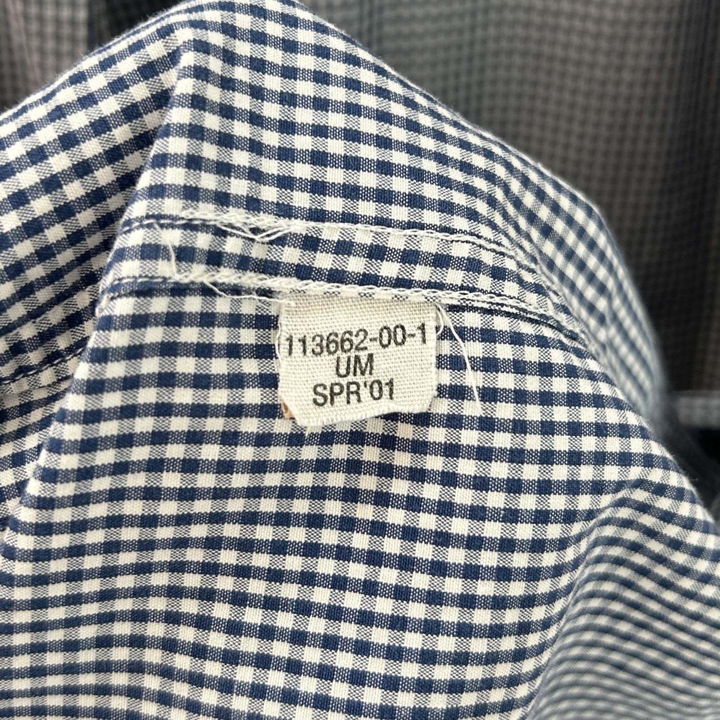 00s OLDGAP vintage ビンテージ 古着 ボタンダウンチェック シャツ 2000年 Mサイズ 長袖シャツ