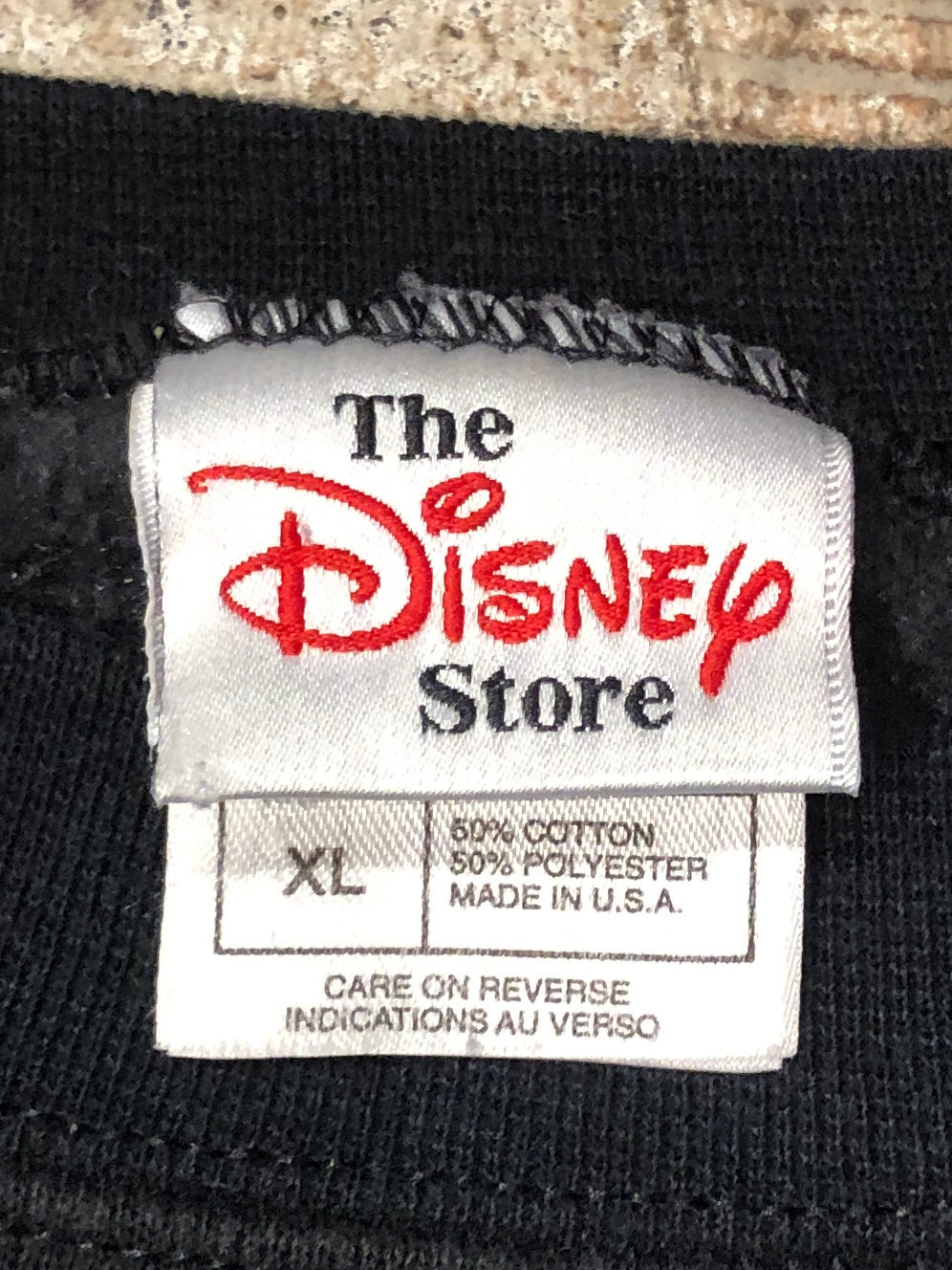 00s USA製　Disney store グーフィー　ビッグプリントスウェット　XL