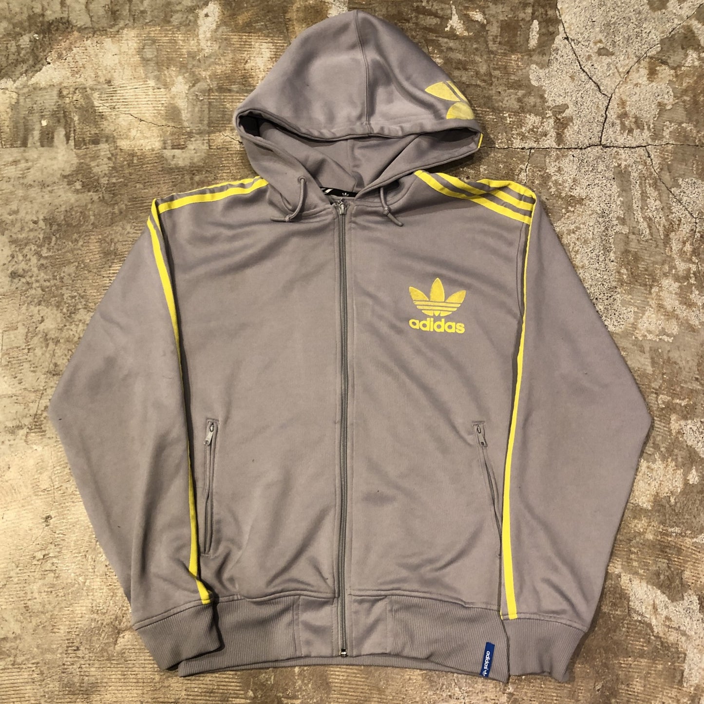 00s adidas フーディートラックジャケット