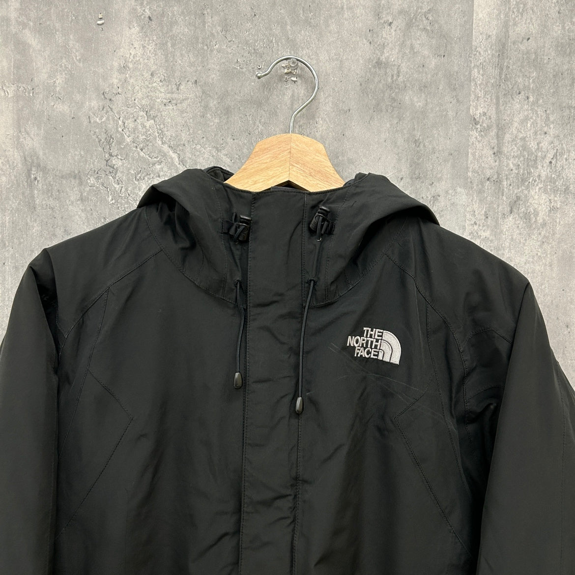 00s THE NORTH FACE ザ・ノースフェイス ナイロンジャケット マウンテンパーカー ゴアテックス 古着 ヴィンテージ L ブラック 無地