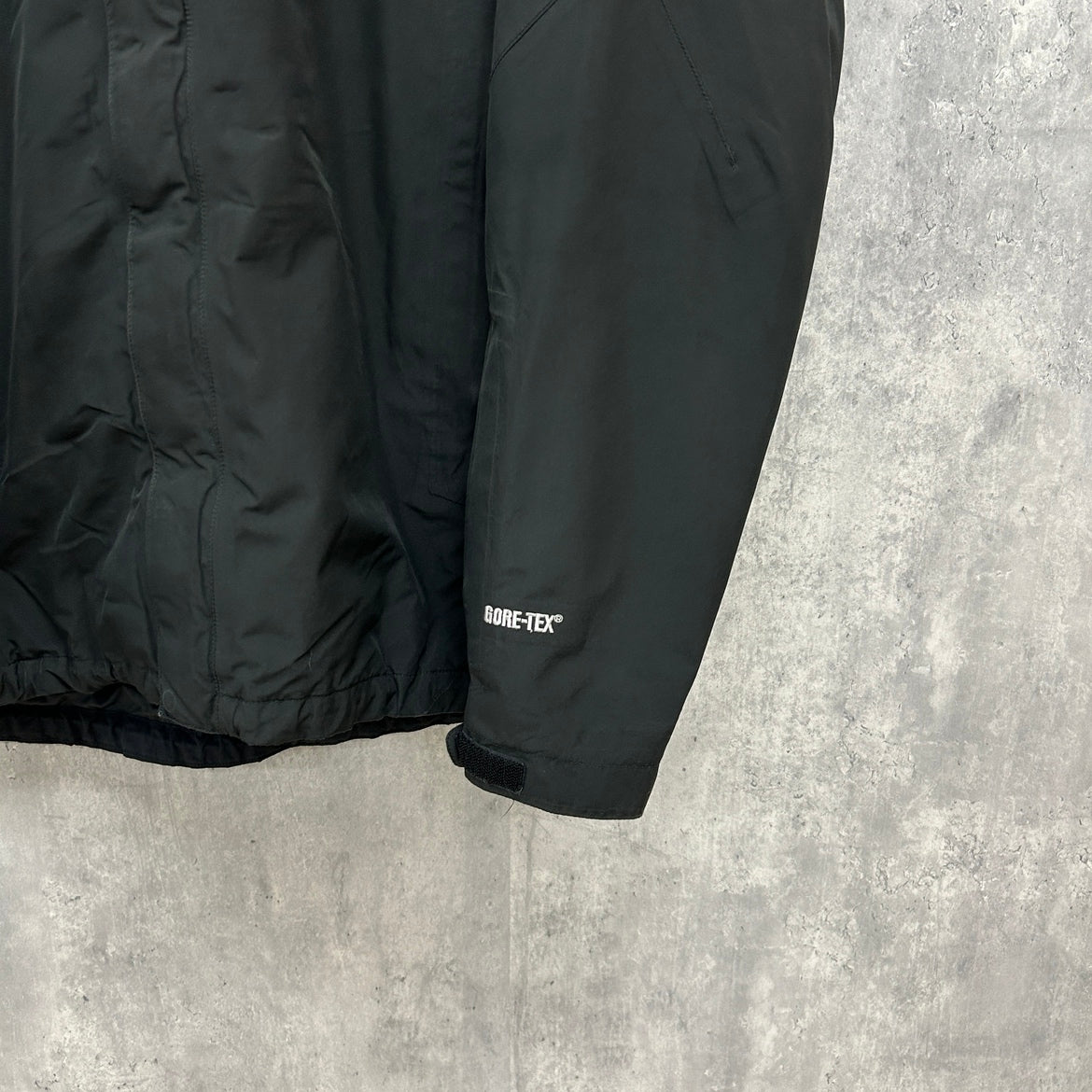 00s THE NORTH FACE ザ・ノースフェイス ナイロンジャケット マウンテンパーカー ゴアテックス 古着 ヴィンテージ L ブラック 無地