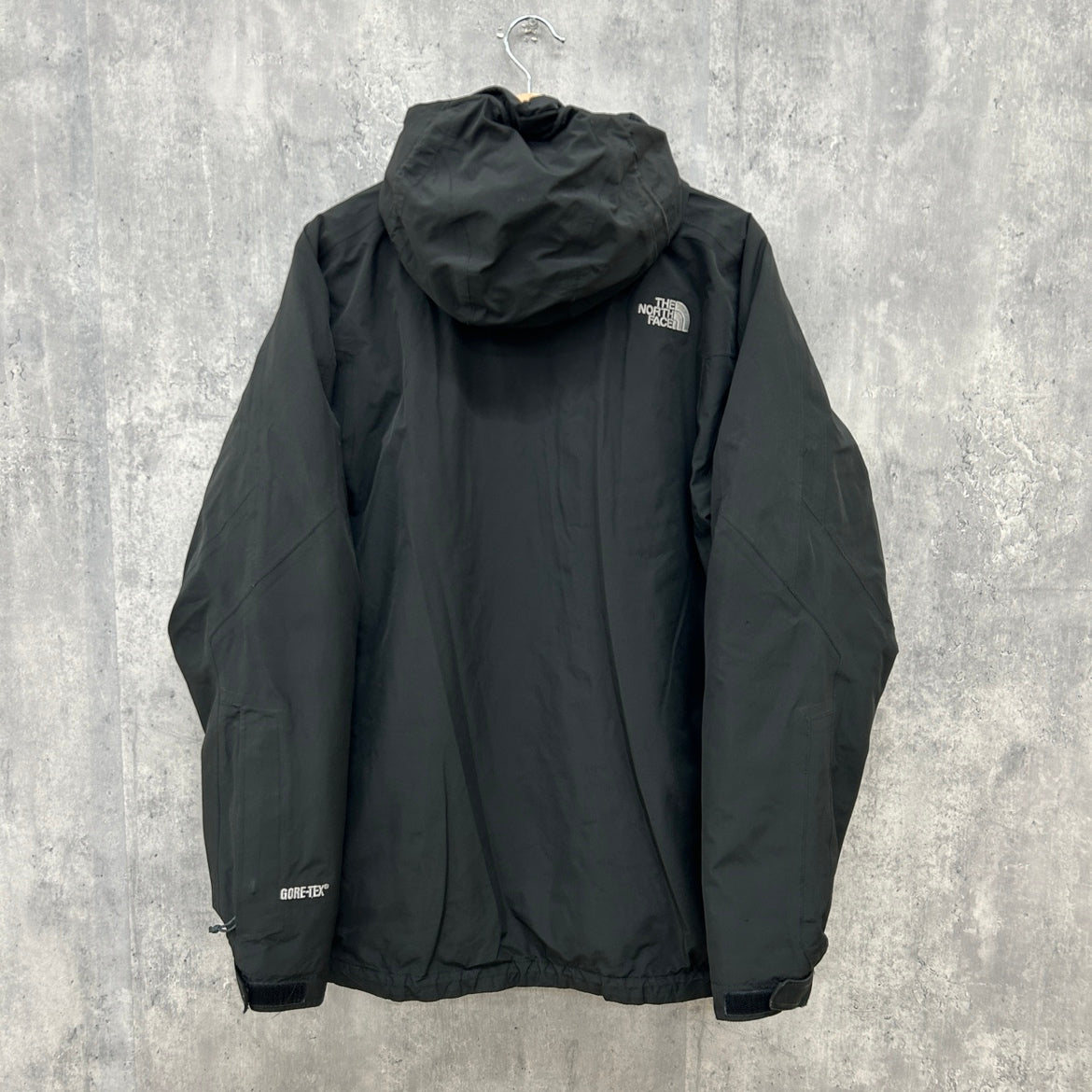 00s THE NORTH FACE ザ・ノースフェイス ナイロンジャケット マウンテンパーカー ゴアテックス 古着 ヴィンテージ L ブラック 無地