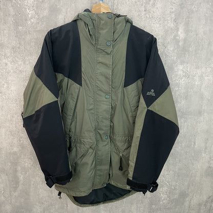 90s vintage 古着　ビンテージ　EMS アウトドア　マウンテンパーカー　ナイロンジャケット　ツートン　テック　GORE TEX