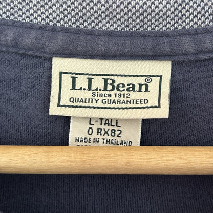 90s vintage 古着　ビンテージ　エルエルビーン　LLBean　ポロシャツ　長袖シャツ　ラガーシャツ