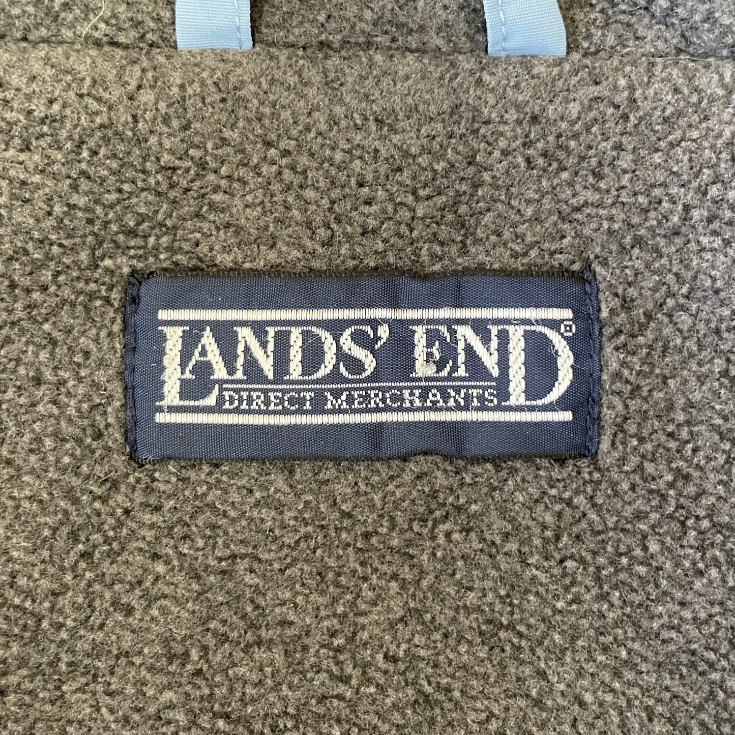 90s vintage 古着　ビンテージ　ランズエンド LANDS'END ナイロンジャケット　ストームジャケット　裏地ボア