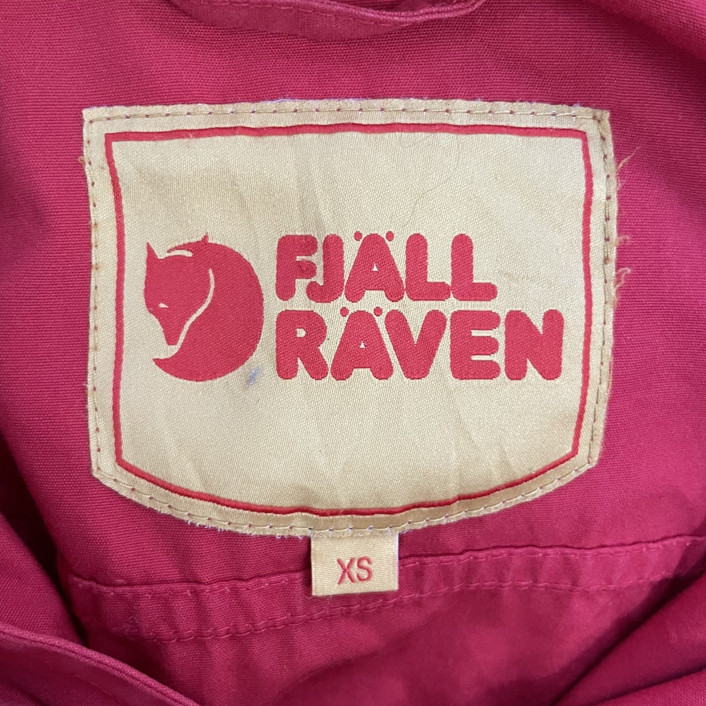 00s vintage 古着　ビンテージ　FJALL RAVEN フェールラーベン　ドローコード　アノラックパーカー　ハーフジップ　テック