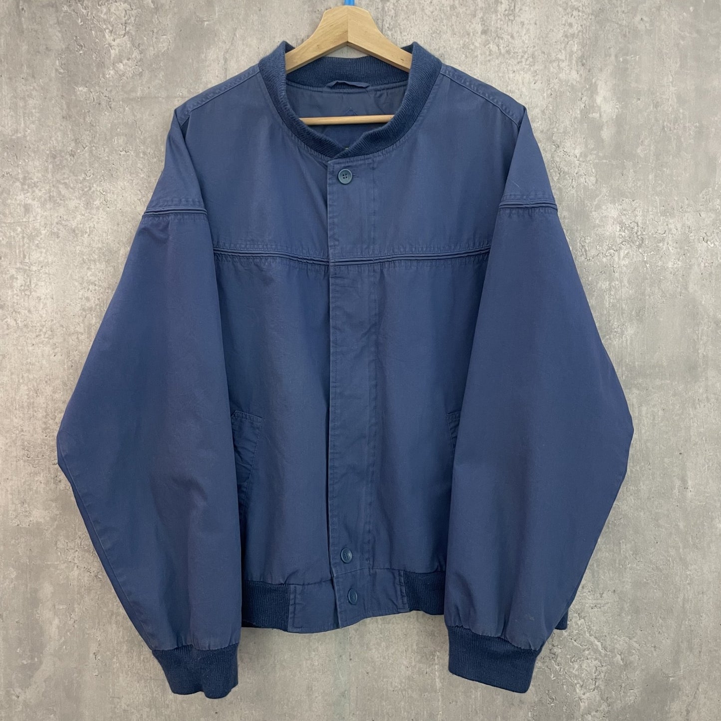 90s vintage 古着　ビンテージ　ダービージャケット　アメカジ　ブルー　EAGLES RIDGE OUTFITTERS