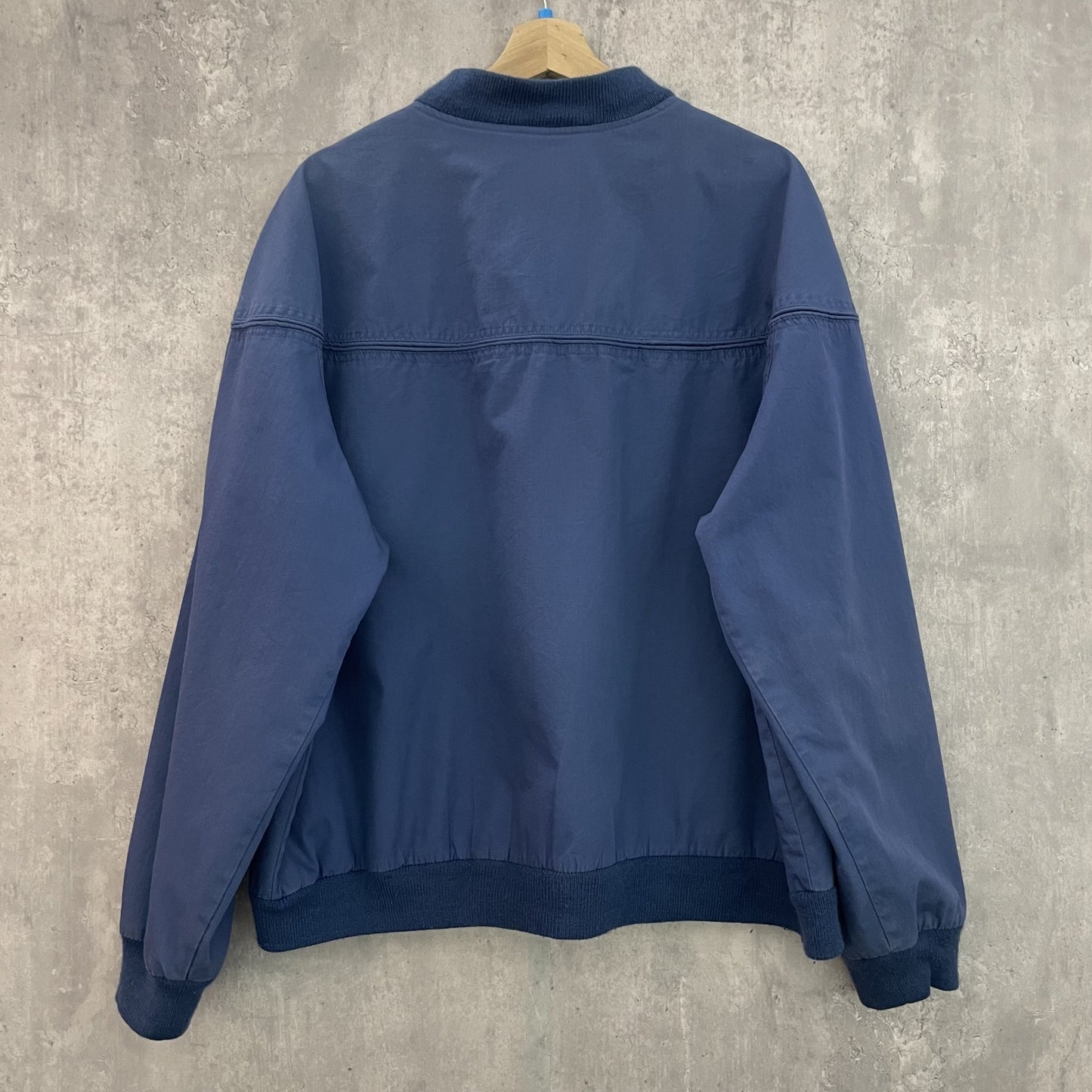 90s vintage 古着　ビンテージ　ダービージャケット　アメカジ　ブルー　EAGLES RIDGE OUTFITTERS