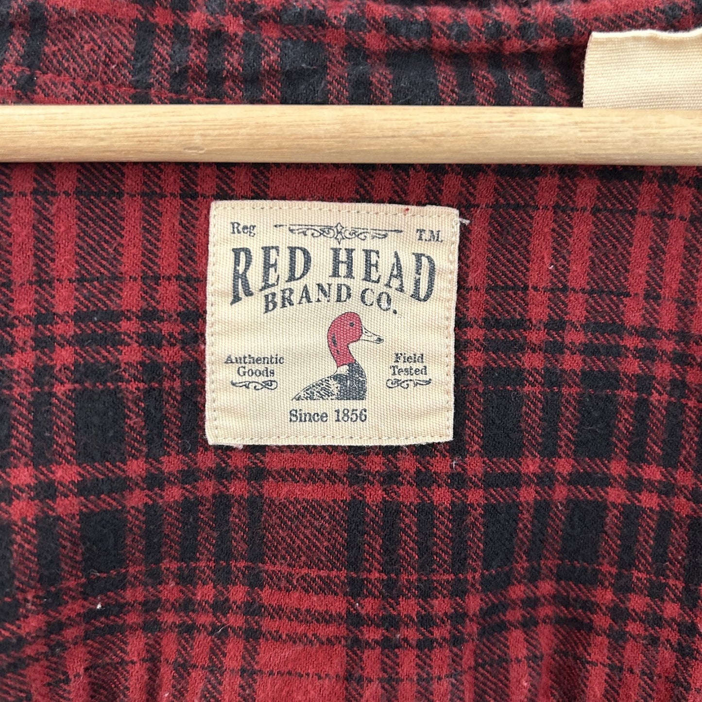 00s vintage 古着　ビンテージ　レッドヘッド　REDHEAD ネルシャツ　チェックシャツ　ボタンダウン　アウトドア