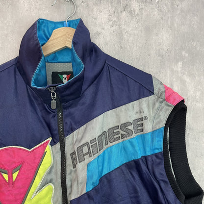 90s vintage 古着　ビンテージ　ベスト　デザイン　モーターサイクル　ジャケット　イタリア　DAinESE ダイネーゼ