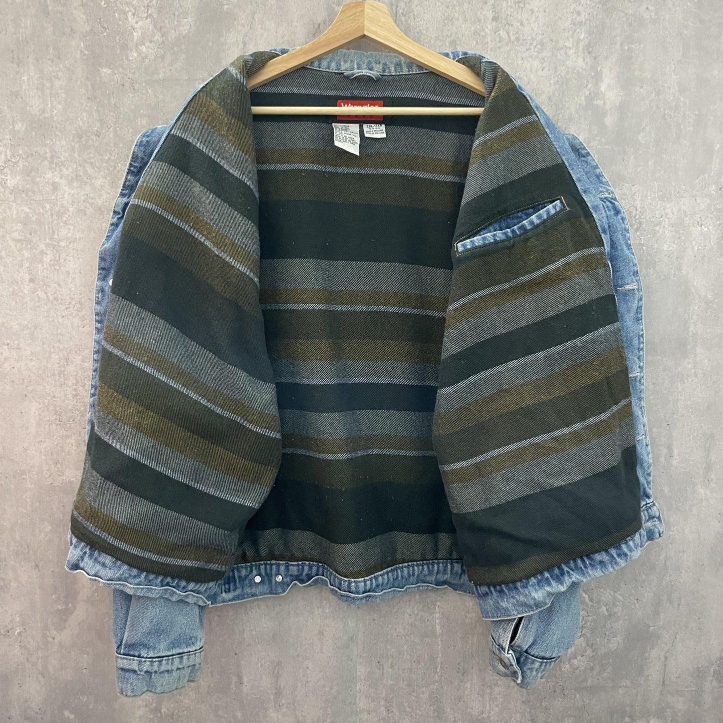 90s vintage 古着　ビンテージ　ラングラー　デニムジャケット　Wrangler　アメカジ　ストリート　オーバーサイズ