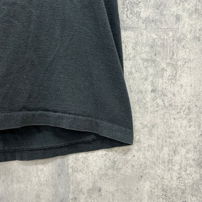 90s USA製 anvil Marcolin Eyewear Tシャツ 半袖 マルコリン アンビル 眼鏡 刺繍 古着 ビンテージ ブラック XL made in usa