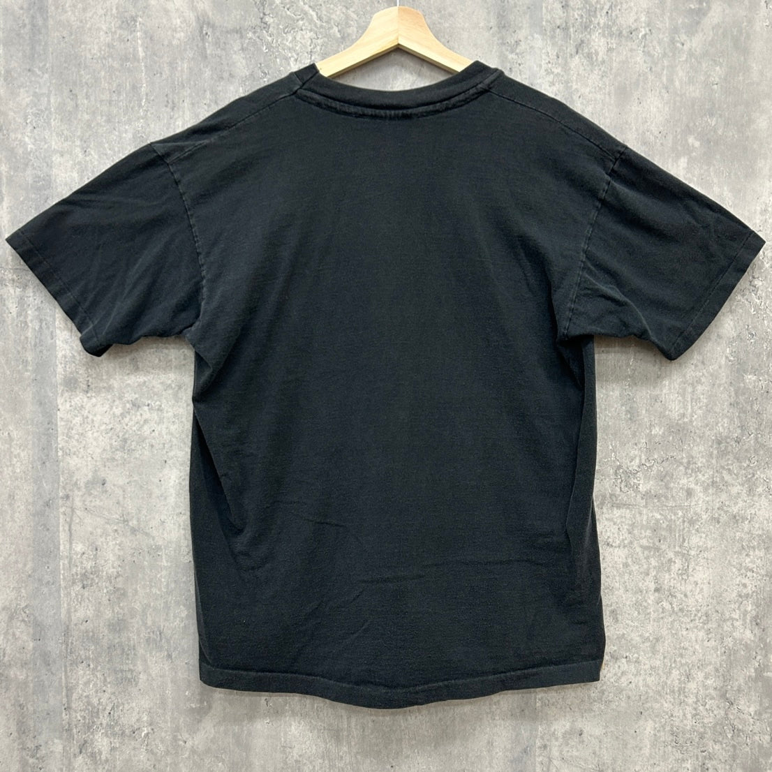 90s USA製 anvil Marcolin Eyewear Tシャツ 半袖 マルコリン アンビル 眼鏡 刺繍 古着 ビンテージ ブラック XL made in usa