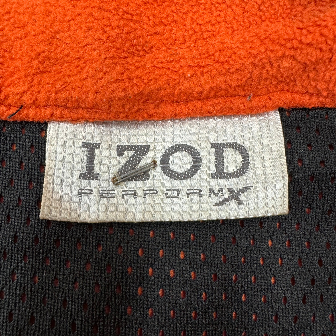 IZOD アイゾッド PERPORM X フリースジャケット ワンポイント刺繍 フルジップ XLサイズ