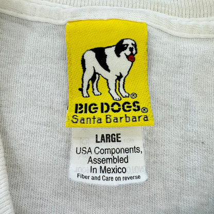 00s' Big Dogs 半袖Tシャツ アイスホッケー ダブルステッチ メキシコ製 アメカジ 古着 Lサイズ