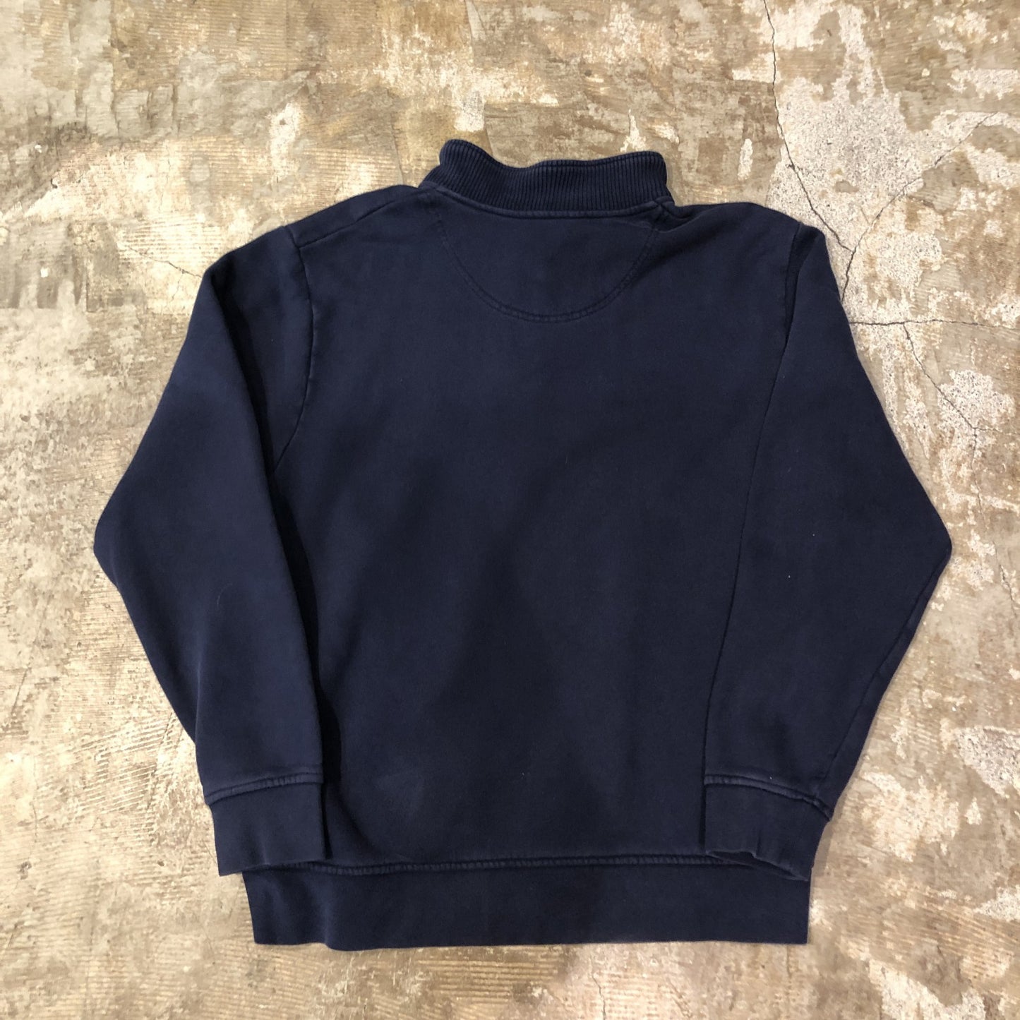 00s ORVIS ハーフジップスウェット　ネイビー　XL