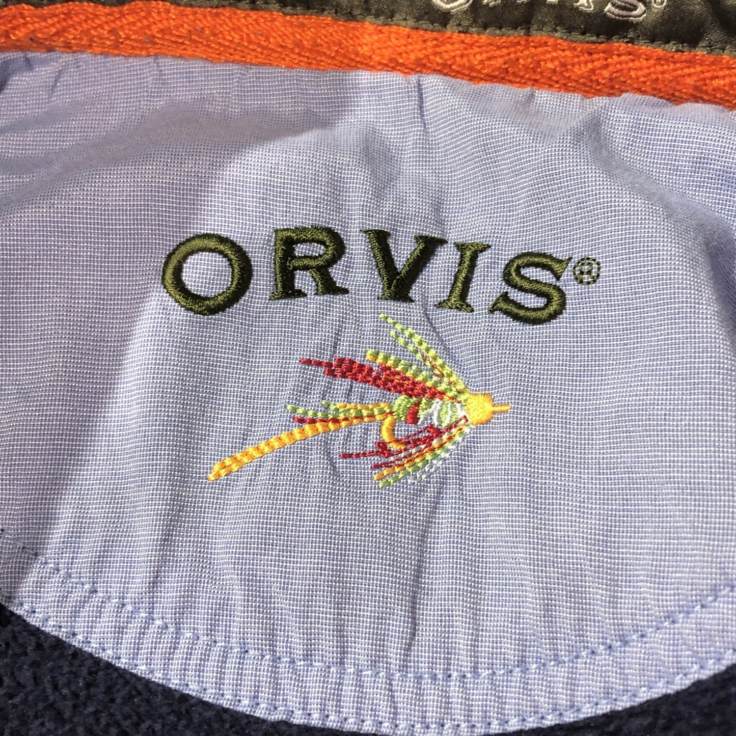 00s ORVIS ハーフジップスウェット　ネイビー　XL