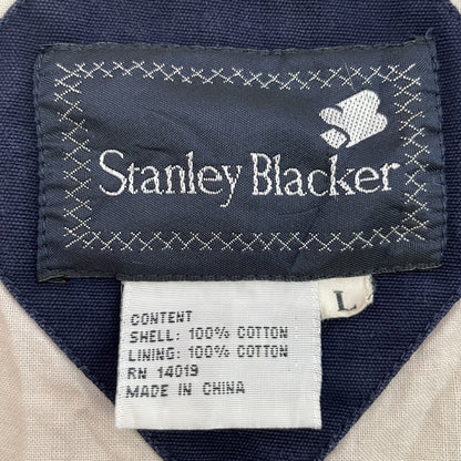 90s vintage 古着　ビンテージ　StanleyBlacker フルジップ　ミリタリー　サンプリング