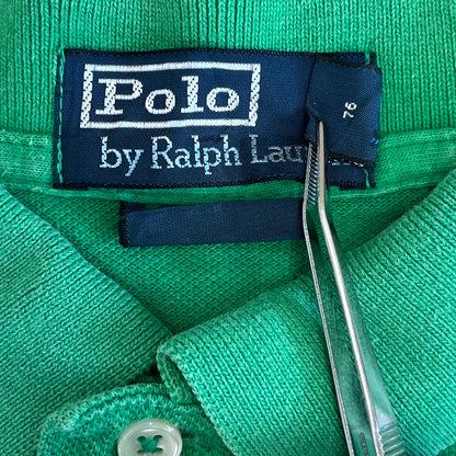 POLO RALPH LAUREN ポロラルフローレ ポロシャツ ボーダー COSTOM FIT 古着 Lサイズ