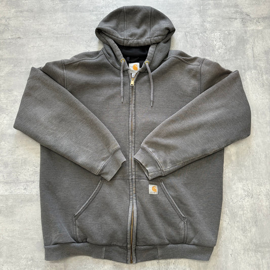 メキシコ製 carhartt カーハート RAIN DEFENDER レインディフェンダー フルジップパーカー Lサイズ