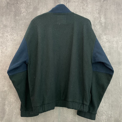 90s vintage 古着　ビンテージ　BugleBoyComPany ハーフジップ　フリースジャケット　ツートン　ストリート　