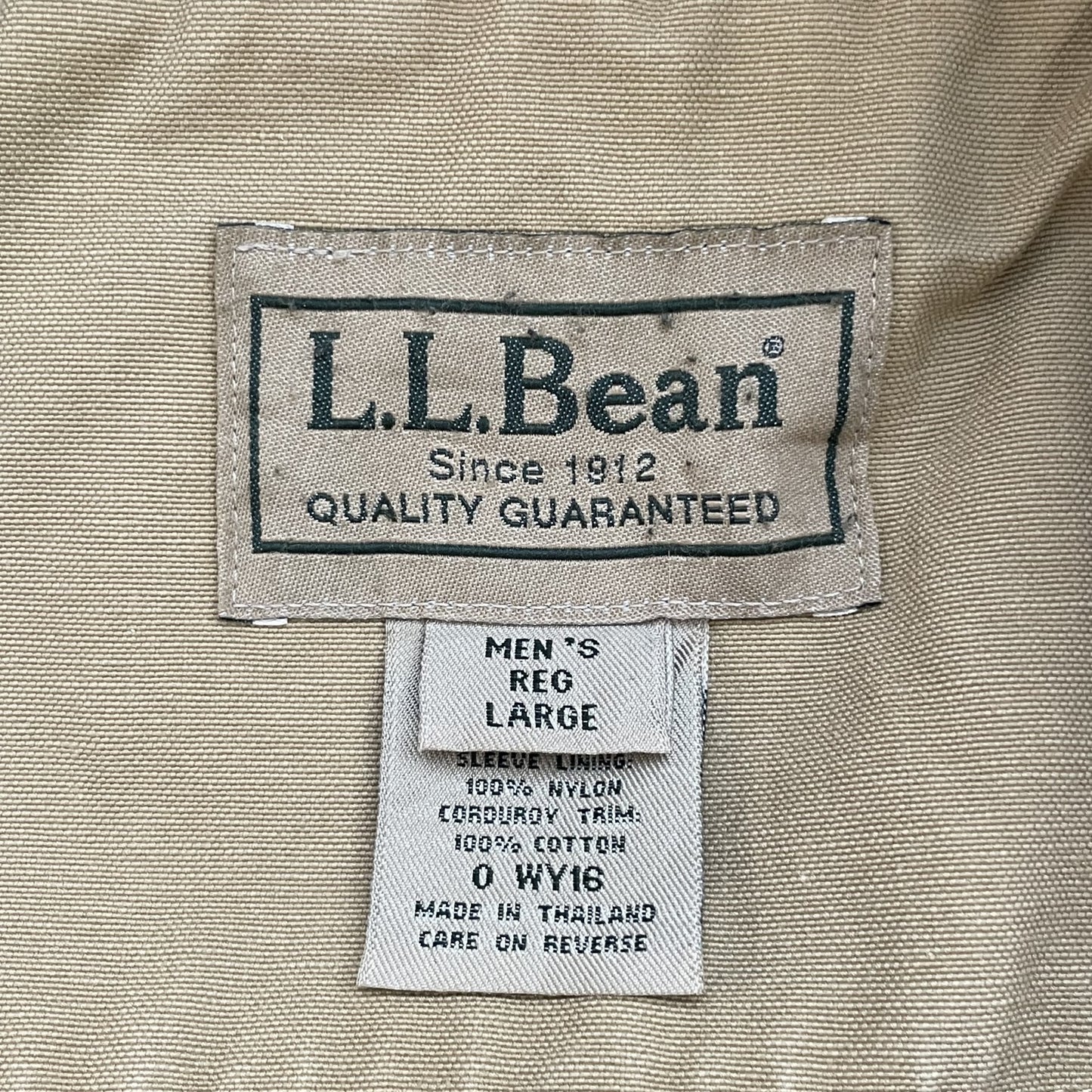 90s vintage 古着　ビンテージ　エルエルビーン　LLBean ハンティングジャケット　ダック地　コーデュロイ　コットン