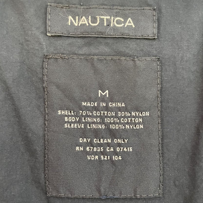 00s vintage 古着　ビンテージ　ノーティカ　NAUTICA　アメリカン　ブルゾン　セーリング　フルジップ　ナイロン