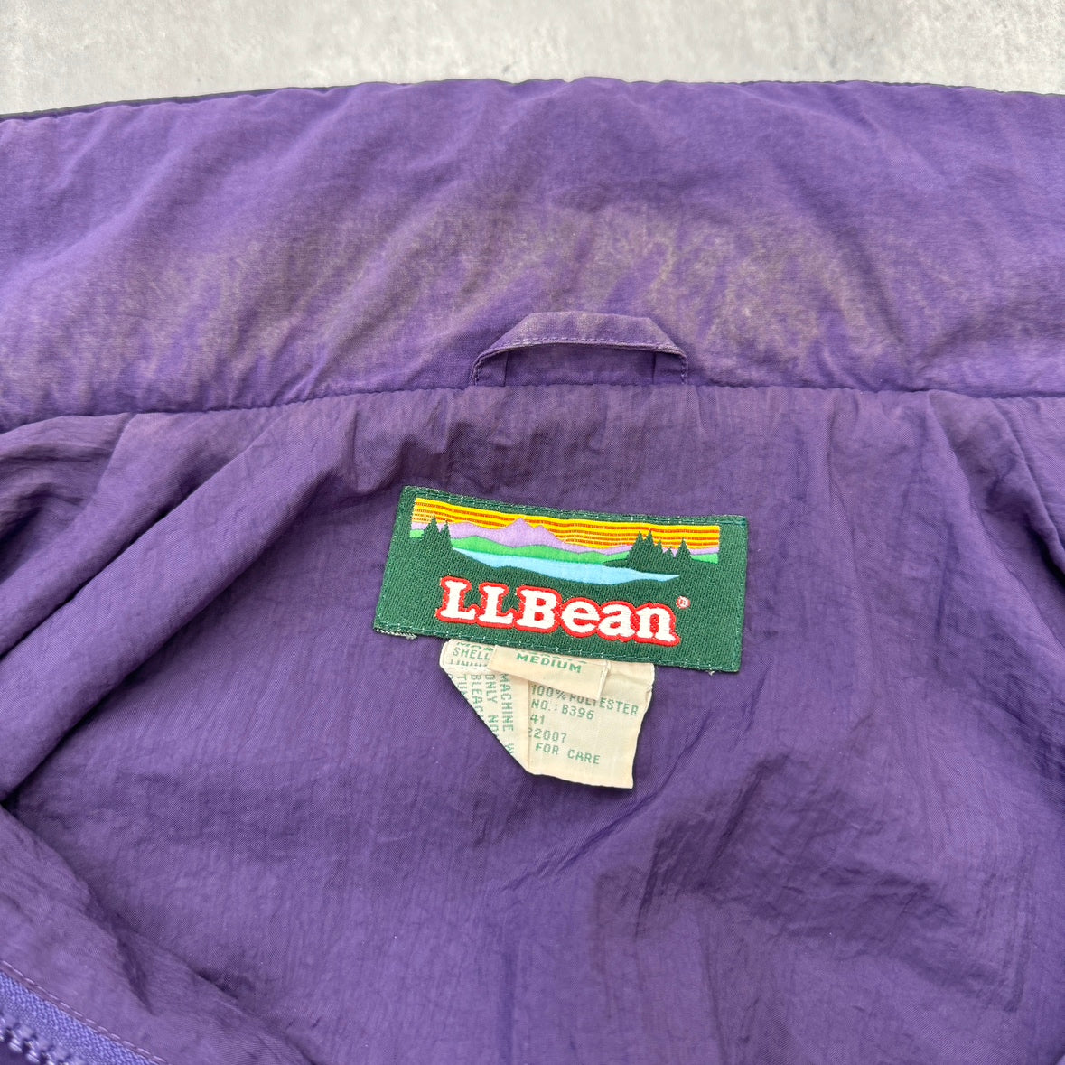 80s〜90s 山タグ L.L.Bean エルエルビーン ナイロンジャケット Mサイズ ヴィンテージ