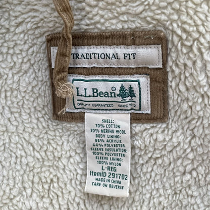 90s L.L.Bean エルエルビーン　vintage 古着　ビンテージ　チェックシャツ　裏ボア　アウトドア