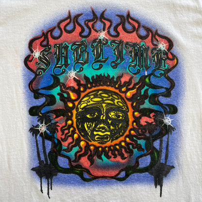 00’s Sublime サブライム バンドTシャツ サイズM ニカラグア製 白ホワイト