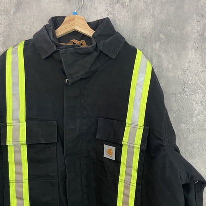 00s vintage 古着　ビンテージ　カーハート　Carhartt トラディショナルジャケット　ダック地　ワーク　ファイヤーマン