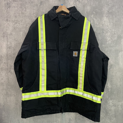 00s vintage 古着　ビンテージ　カーハート　Carhartt トラディショナルジャケット　ダック地　ワーク　ファイヤーマン