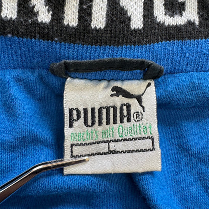 90s vintage PUMA プーマ ジャケット 刺繡入り Lサイズ オールドプーマ