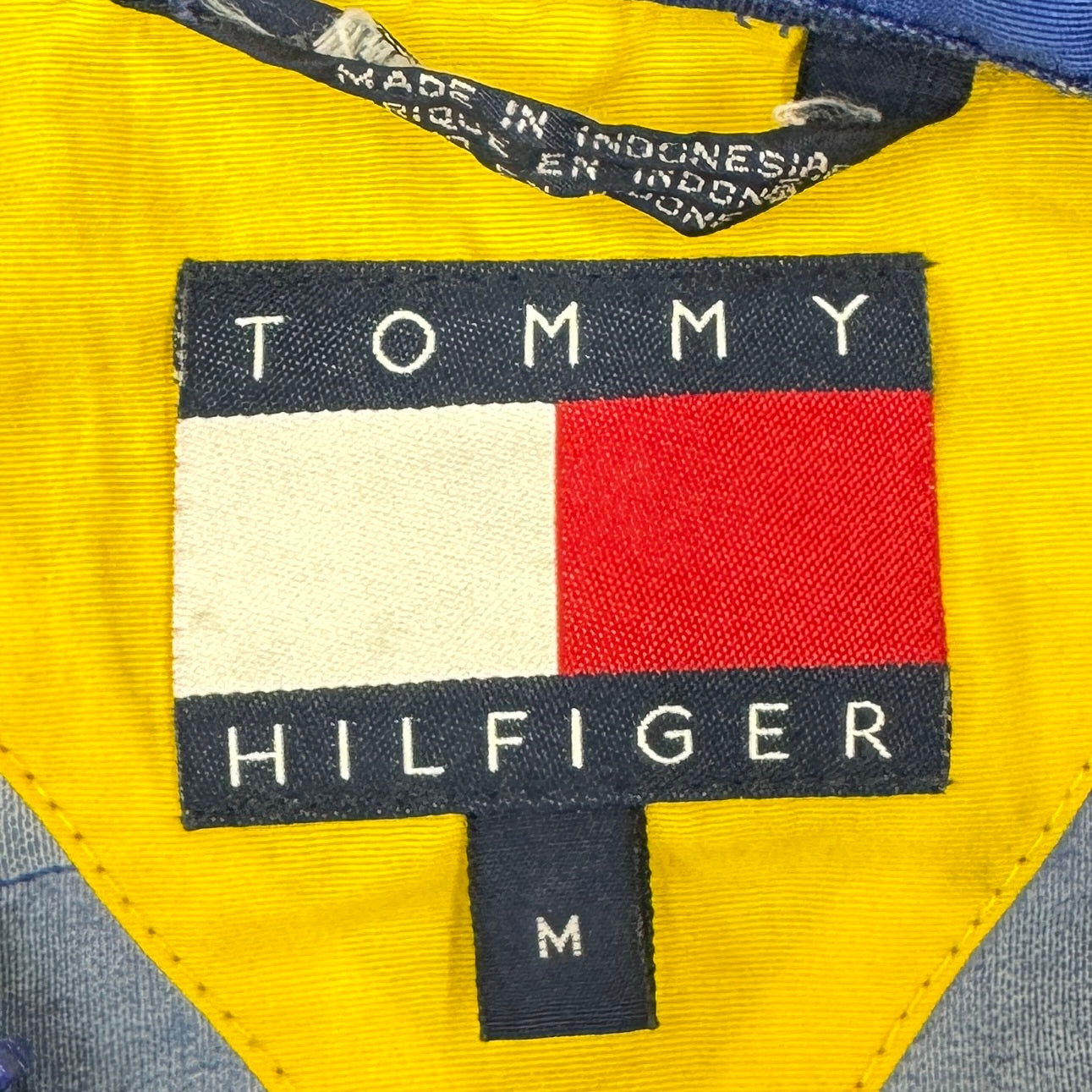 90s TOMMY HILFIGER トミーヒルフィガー マウンテンパーカー インドネシア製 Mサイズ