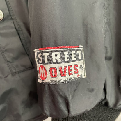 90s vintage古着　ビンテージ　STREET MOVES　ナイロンジャケット　ブルゾンジャケット　ストリート