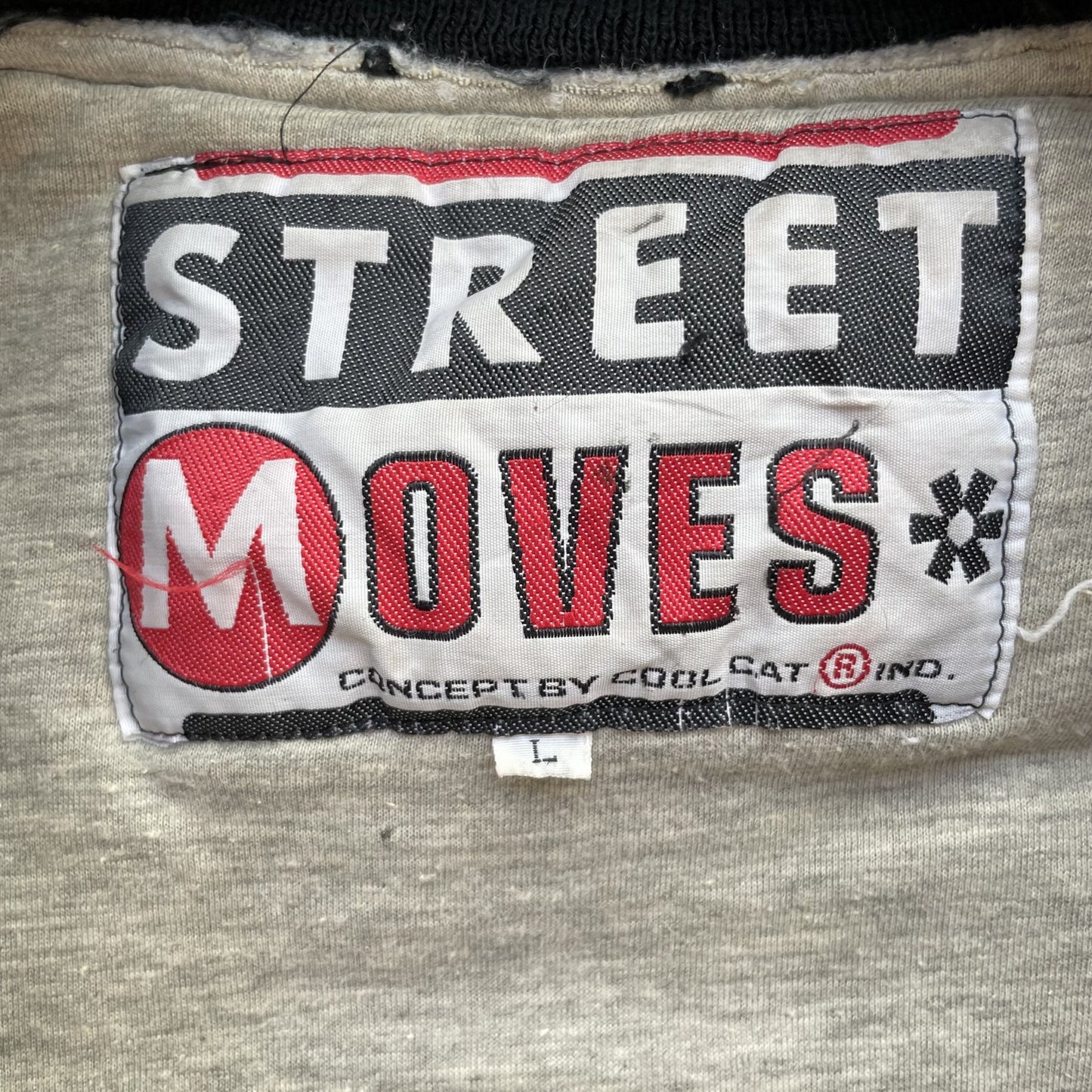 90s vintage古着　ビンテージ　STREET MOVES　ナイロンジャケット　ブルゾンジャケット　ストリート