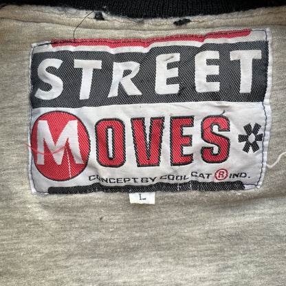 90s vintage古着　ビンテージ　STREET MOVES　ナイロンジャケット　ブルゾンジャケット　ストリート