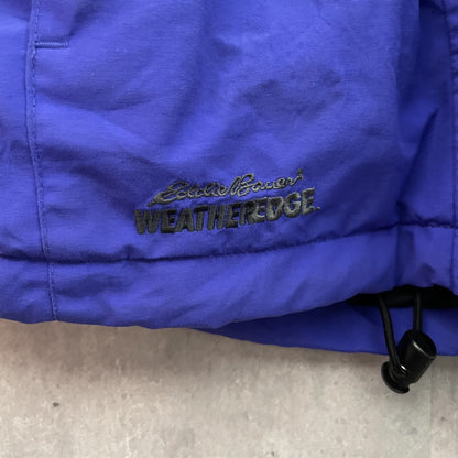 90s vintage 古着　ビンテージ　エディーバウアー　マウンテンジャケット　アウトドア　EddieBauer　フルジップ　フード付　ドローコード